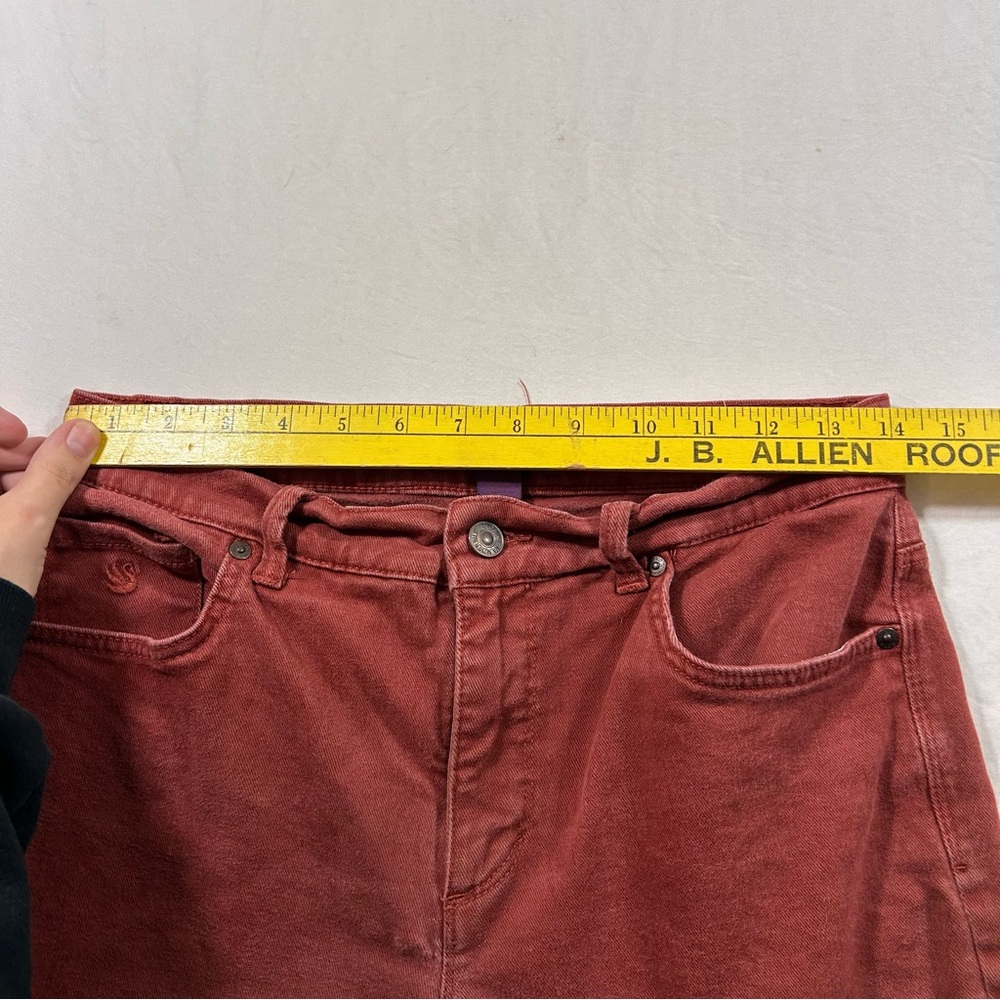 Gloria Vanderbilt Women's Red Ankle Pants - Picture 5 of 6